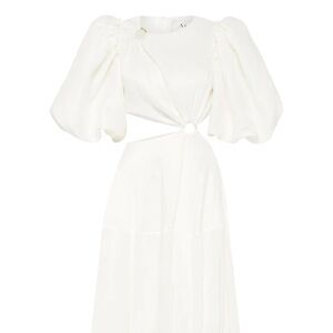 Vanades Cut Out Ring Midi Dress
Never worn before!
Fits a size 4/6 (tag EU 8)